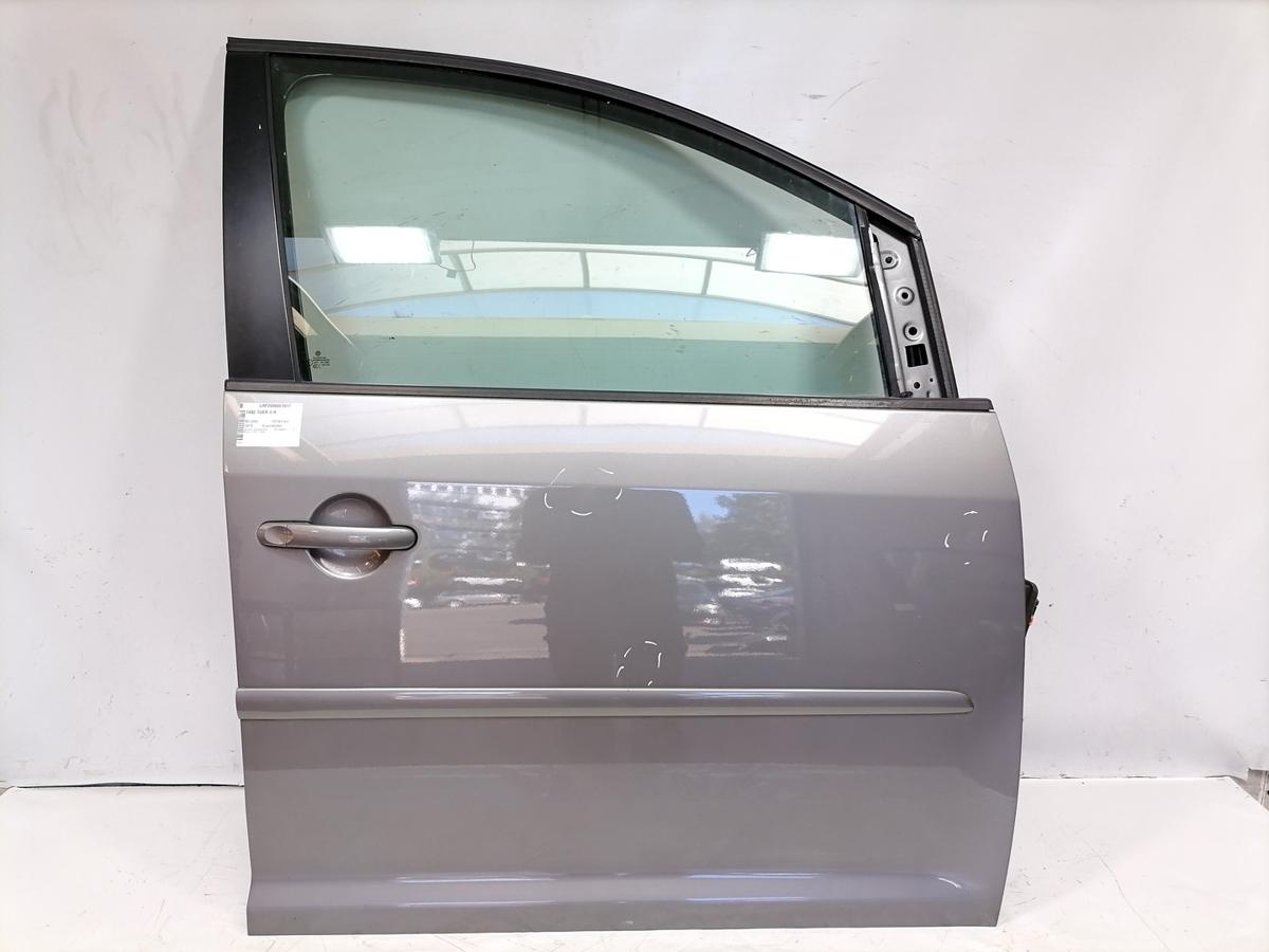 VW Touran 1T original T&uuml;r vorn rechts LD7S Graumetallic Rohbau Bj.2008